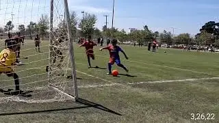 best match. (But in a loss) south bay vs Barcelona