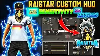 Raistar Headshot Settings🔧|| DPI settings and sensitivity of raistar||one tap trick to all|