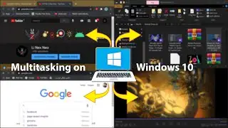 Split Screen on Windows 10: Learn To Multitask on Windows 10 Like PRO | Windows 10 Snap Feature 2021