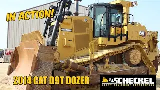2014 Cat D9T, Crawler Tractor, A03383, In Action