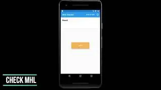 [Android] MHL Checker - Check HDMI For Android