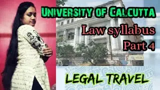 #calcuttauniversity Calcutta University B. A. LL. B. syllabus || Law Syllabus || Best books for Law