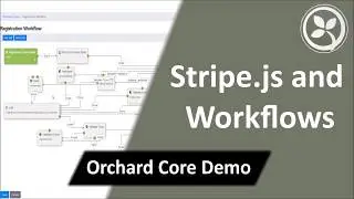 Stripe.js and Workflows - Orchard Core Demo