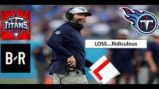 B/R: Titans LOSE to the COLTS 20-17.....in a BAD Performance Offensively. 0-1 in the AFC SOUTH..