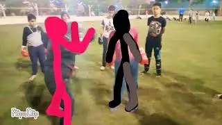 Rotoscoping Stick Fight (FlipaClip)