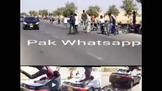 Here’s the video of the bike accident in Karachi | Shahrukh Death accident |
