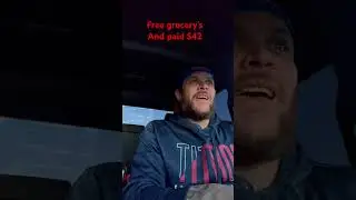 Delivering Instacart I got free groceries and full pay 