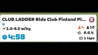CLUB LADDER season 5 Platinum RCF vs. Gasosaurus