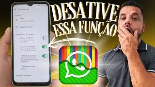 PASSO A PASSO COMPLETO Para DESATIVAR a Função do WhatsApp que envia FIGURINHAS ANIMADAS no App