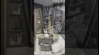 Washroom Unit Interior Design #design #shortvideo #shorts #viral