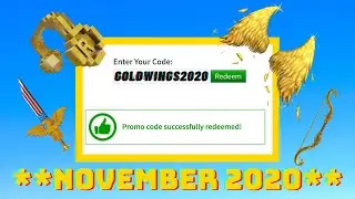 NEW ROBLOX SECRET PROMO CODES ON ROBLOX *November 2020*!  (WORKING)