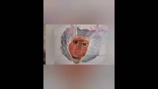рисование рыбок, бабуина, капибары🐠🐒🐾