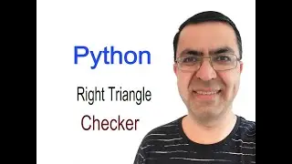 12 Check whether a triangle is a right triangle by Python | Boolean function | Modules