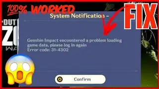 genshin impact error code 31-4302 | genshin impact how to fix error code 31-4302 | cara mengatasi