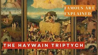 SHOCKING HIDDEN SECRETS of Renaissance Art! 😱🔥What lies beyond The Haywain Triptych painting?