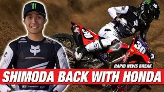 Factory Honda Signs Jo Shimoda for 2024 and beyond, reuniting with Hunter & Jett Lawrence
