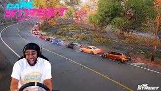 WE GOT A FULL LOBBY IN CARX STREET... INCREDIBLE lmaooo