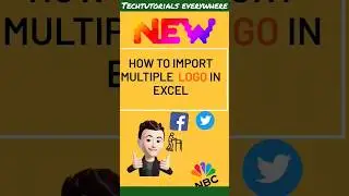 How to import multiple logos in excel 