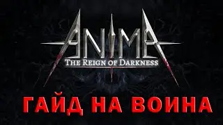 Anima arpg гайд на воина