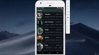 84  Building a Movie App   Changing the Background Color  Flutter Intermediate Concepts
