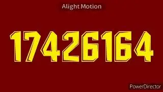 Colorful Numbers 1 to 50 Million