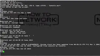 32 Configuring Router as an NTP Client