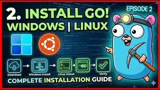 Learn Golang #2 | Install Go on Windows & Linux | Complete Beginner Guide (2026)