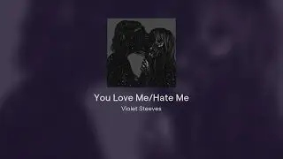 You Love Me/Hate Me