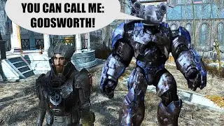 Building The MOST Powerfull Robot For Survival Mode in Fallout 4! 