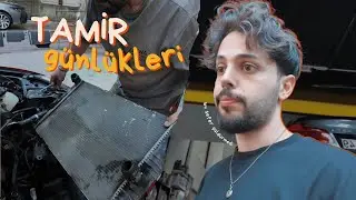 Patlak Radyatörle Dolaşmak 🤯, Arabanın Ağır Bakımları 🧰, Bitmeyen Doğum Günleri 🎂 | vlog