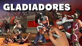 Gladiadores en la Antigua Roma