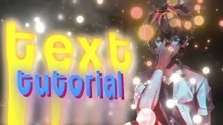 Advanced Text Animation Like @rztrc  (Xab's Method) | After Effects AMV Tutorial
