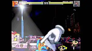 Spiderman(KONG) & DG Powerpuff Girls vs Master Hand