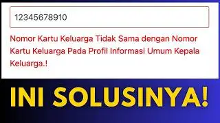 Cara Mengatasi No KK Istri Berbeda dengan Kepala Keluarga | Cara Daftar NPWP Online Di Coretax