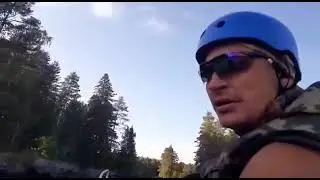 Река Водла.Порог Печки!!! Идём вверх! Yamaha 115 v-4 enduro водомёт!Самая лучшая водомётная лодка!