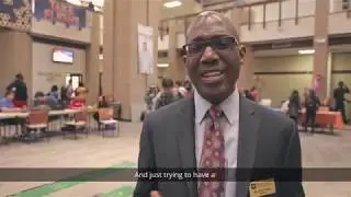 Student Outreach by Eastfield College president Dr. Tealer