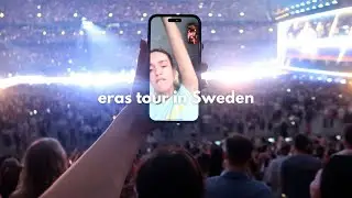 stockholm taylor swift vlog