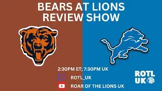 Bears at Lions Review | NFL 2024 Week 13