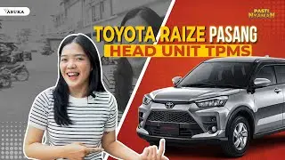 REVIEW HEAD UNIT CANGGIH YANG BISA BACA TEKANAN BAN DI DALAM MOBIL TOYOTA RAIZE | Mirai TPMS