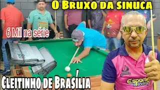 Baianinho de Mauá X Cleitinho de Brasília em Piracicaba-SP,  #Baianinhodemauá #Sinucaaovivo #bilhar