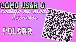 Como usar código no polarr no modo expresso❤🧸