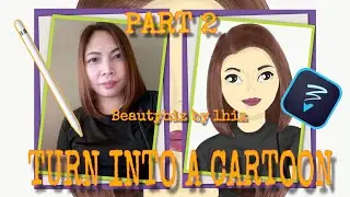 TURNING INTO A CARTOON PART 2 | beautybiz by lhiz