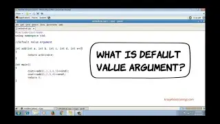 Default value to function arguments | C++ Programming