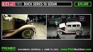 1931 Buick Series 50 Sedan | www.PAGauction.com | Premier Auction Group