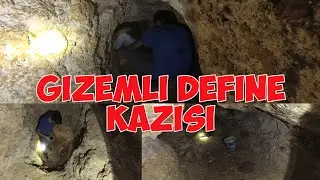 Gizemli Mağara - Daracık mağarada emekleyerek yer altına indik