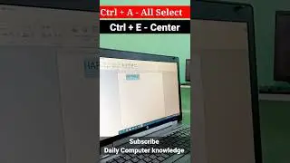 Computer Shortcut keys 