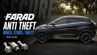 FARAD ANTI THEFT WHEEL STUDS / BOLTS REVIEW !! अब Alloys चोरी करके बताओ !!
