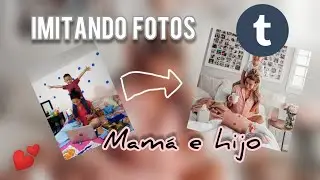 RECREANDO FOTOS TUMBLR CON MI HIJO 📸 Danii Quintanilla