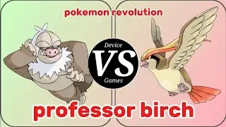 pokemon revolution professor birch