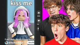 SLOB CLAN REACTS TO POPULAR ROBLOX TIKTOKS!!